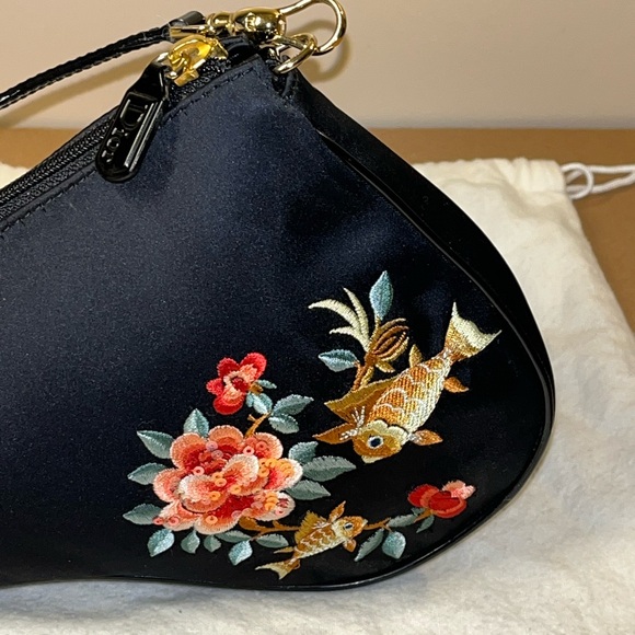 Dior Koi Mini Saddle Embroidered Satin - Picture 6 of 16